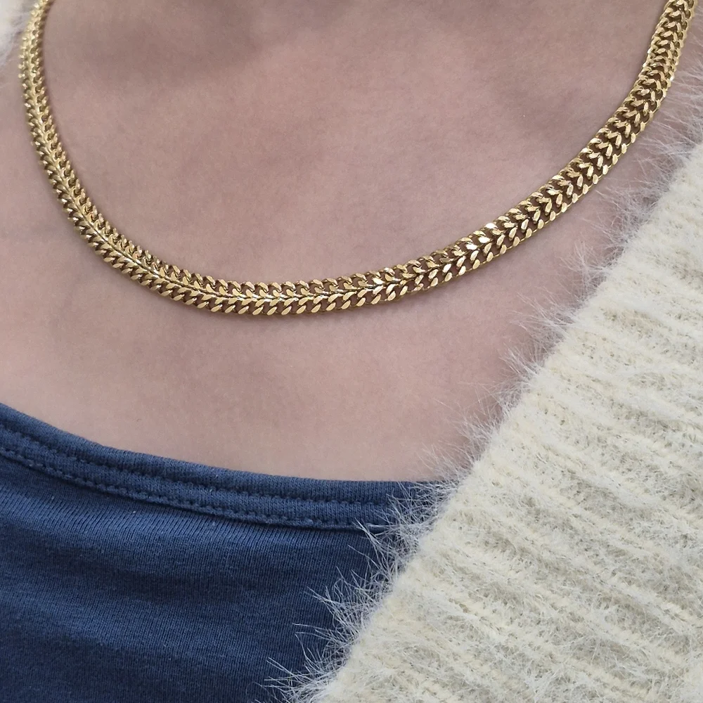 18k GP Neckace - Picture 4 of 4